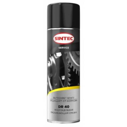 Sintec Смазка многоцелевая проникающая DR 40 650мл (аэрозоль)