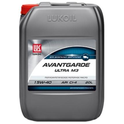 ЛУКОЙЛ АВАНГАРД УЛЬТРА M3 15W-40 20л.