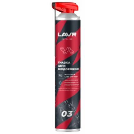 Смазка цепи Внедорожная LAVR MOTOLINE, 1 л / Ln7913