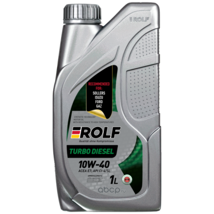 Rolf Turbo Diesel 10W-40 E7 CI-4/SL 1л