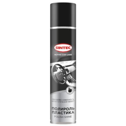 Sintec Полироль пластика салона Polish Shine яблоко 400мл (аэрозоль)