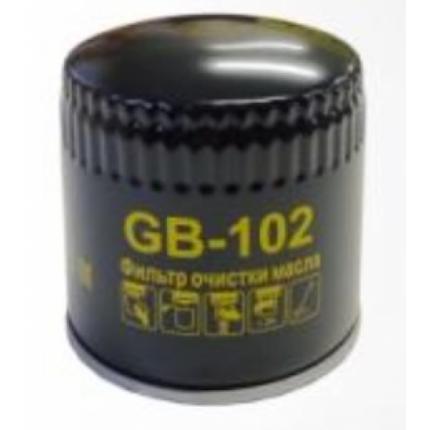 102 в инд.уп.LADA ВАЗ 2101-07 Фильтр масляный GB  Нива 2121 (1х12)