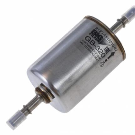 320 вк (ВАЗ 2115 Нива-Шевроле) Фильтр топливный BIG Штуцер GB (40)