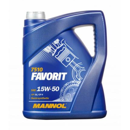 MANNOL Favorit 15W-50 5л.
