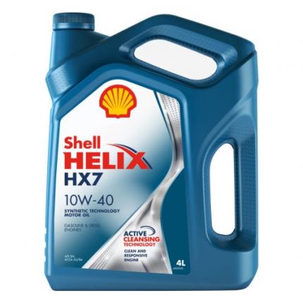 Shell Helix HX7 10W-40 4л.